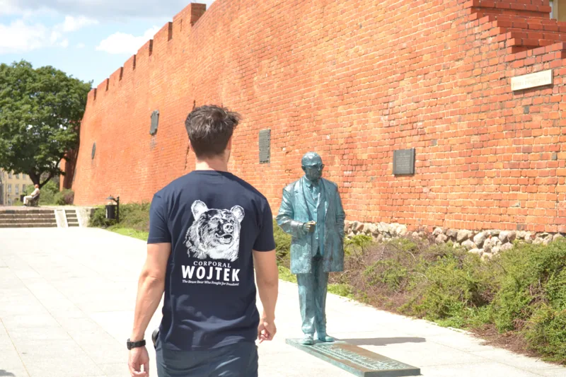 Corporal Wojtek T-Shirt Męski Granat, zdjęcie 5 z 7