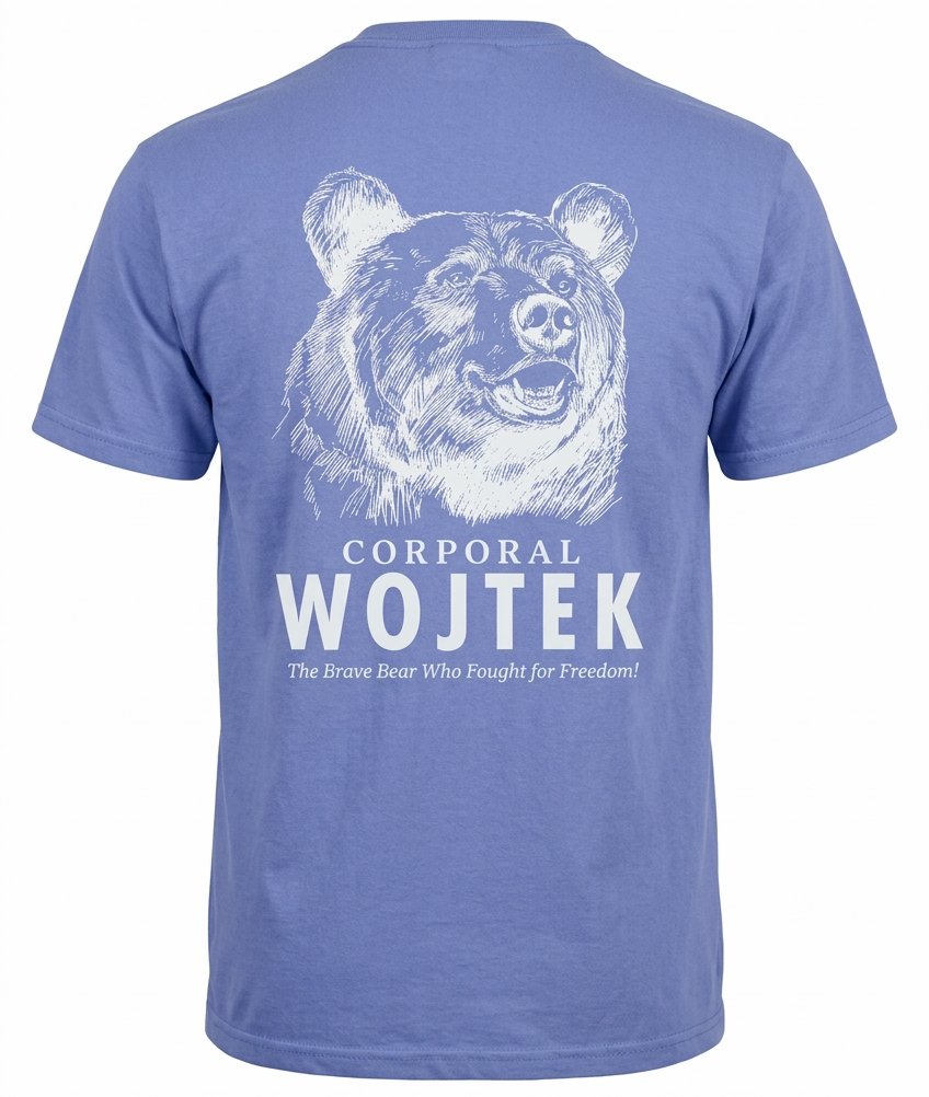Koszulka Corporal Wojtek, lawendowa