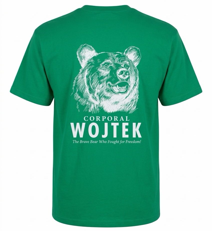 Koszulka Corporal Wojtek, trawiasta zieleń