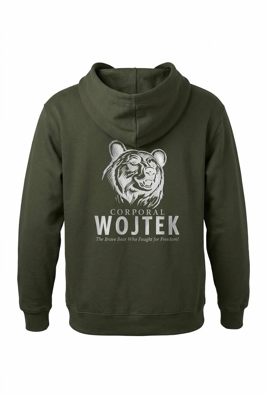 Tył bluzy Corporal Wojtek.