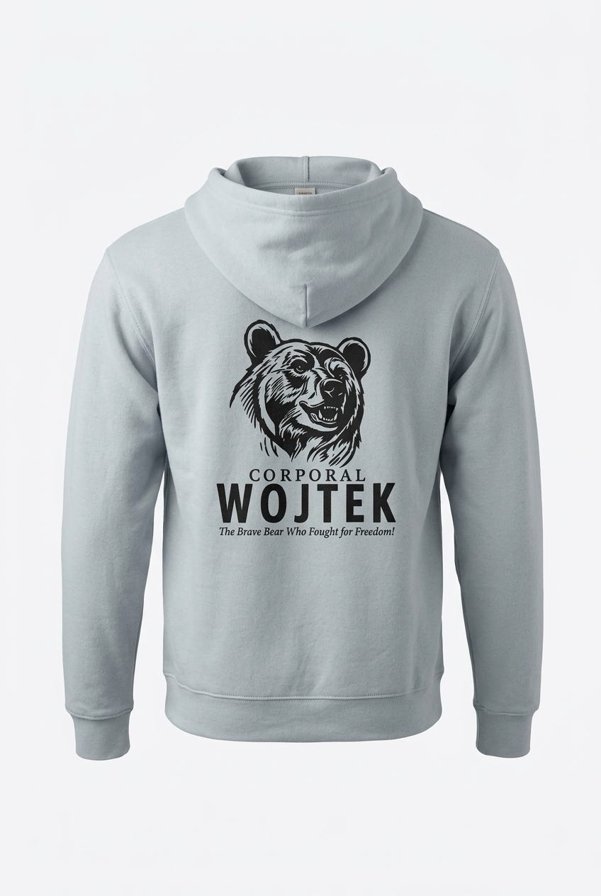 Tył bluzy Corporal Wojtek.