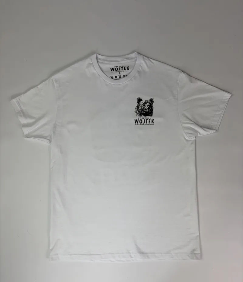 Corporal Wojtek T-Shirt Męski Biały Nocne Oko, zdjęcie 3 z 4