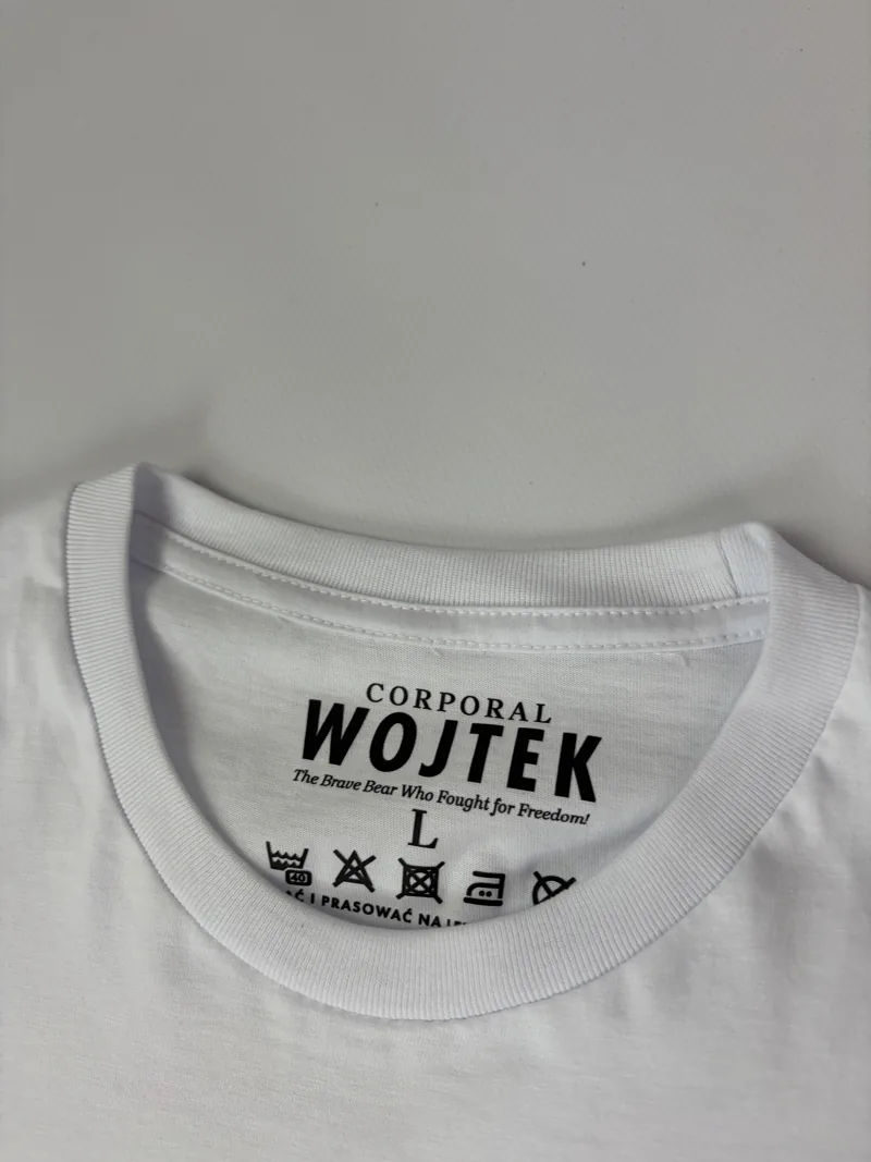 Corporal Wojtek T-Shirt Męski Biały Nocne Oko, zdjęcie 4 z 4