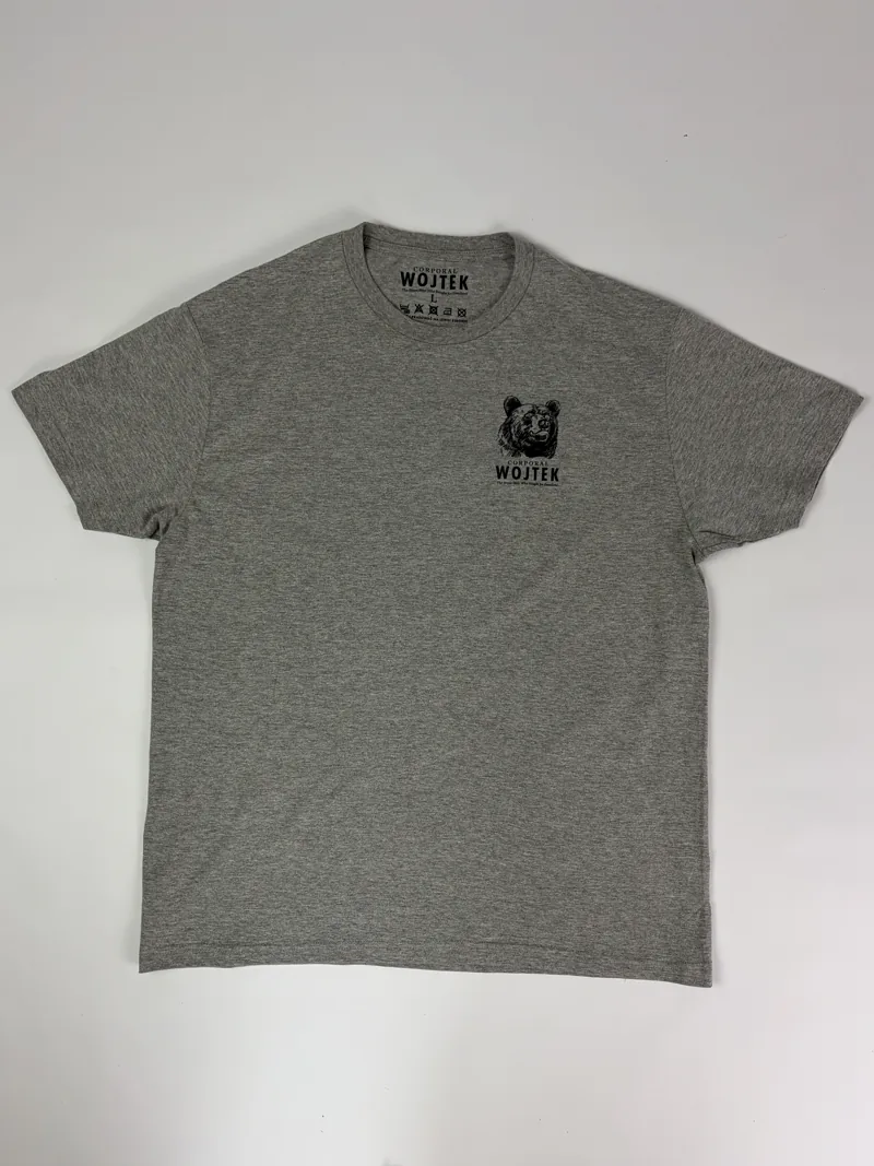 Corporal Wojtek T-Shirt Męski Szary Nocne Oko, zdjęcie 3 z 4