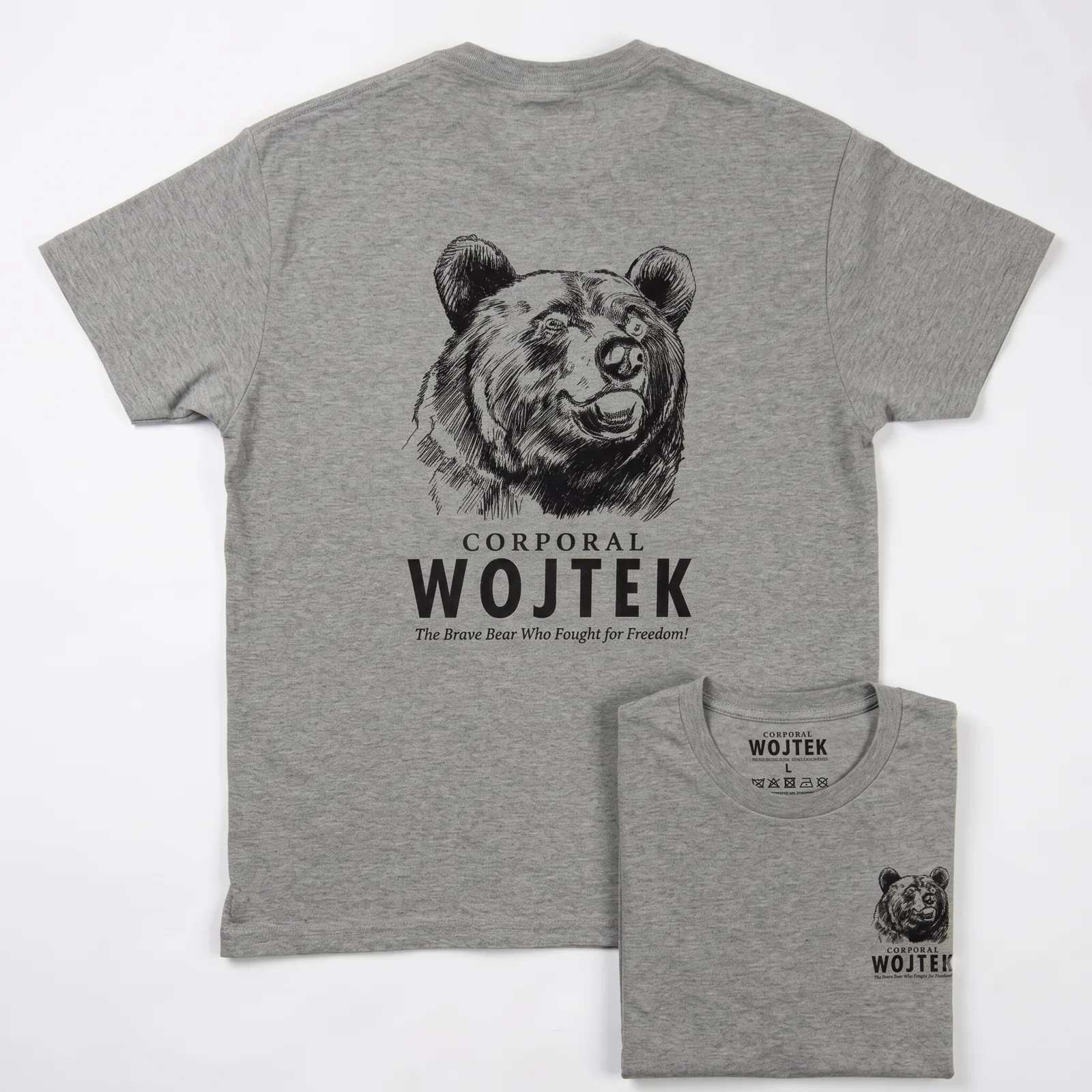 Corporal Wojtek T-Shirt, Grey, Night Eye