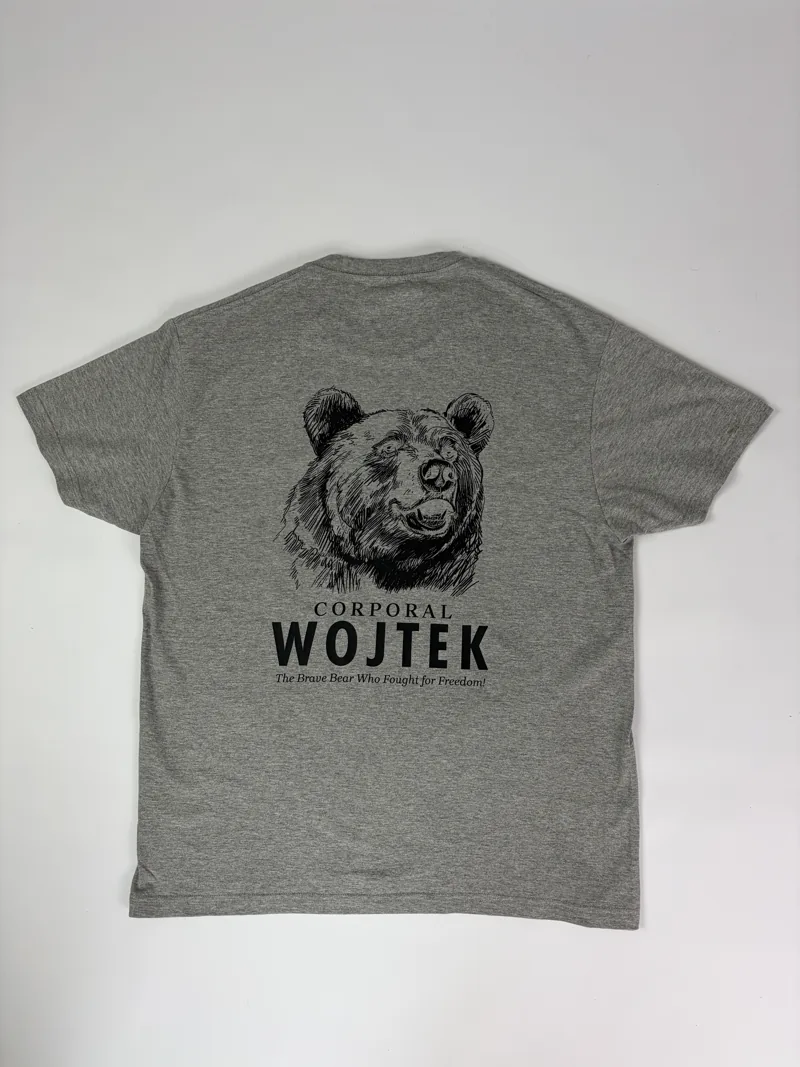Corporal Wojtek T-Shirt Męski Szary Nocne Oko, zdjęcie 2 z 4