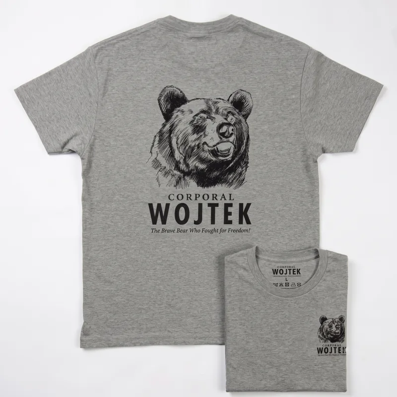 Corporal Wojtek T-Shirt Męski Szary Nocne Oko