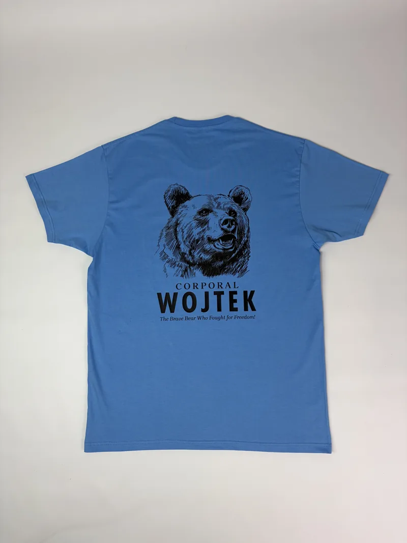 Corporal Wojtek T-Shirt Męski Włoski Błękit, zdjęcie 2 z 7