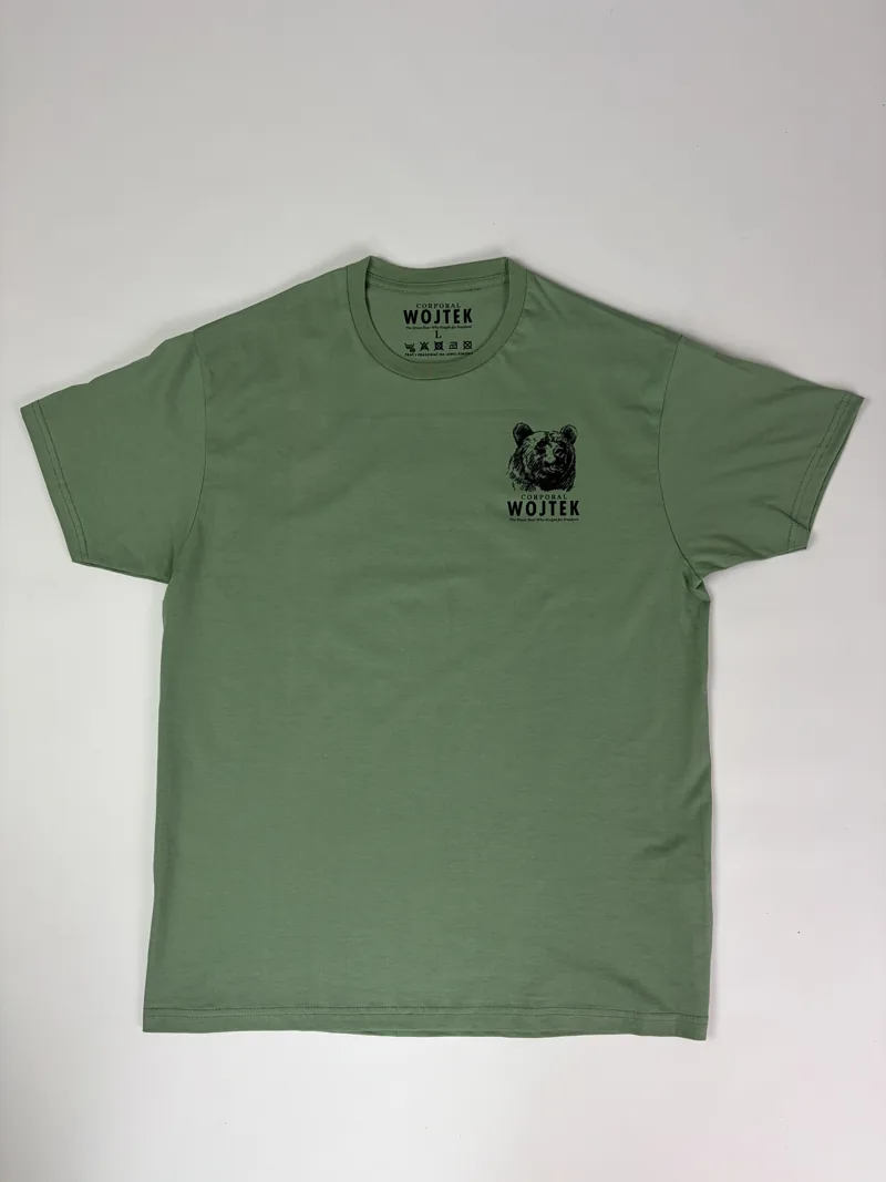 Corporal Wojtek T-Shirt Męski Zieleń Miętowa, zdjęcie 3 z 3