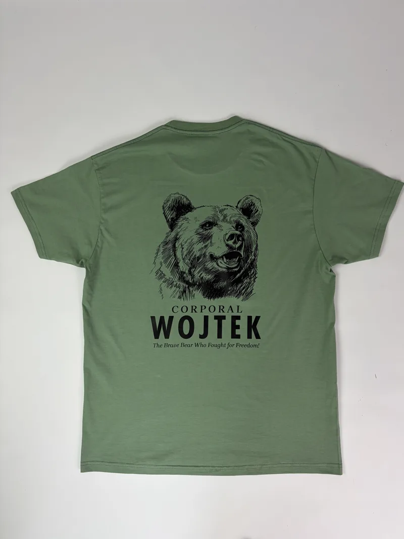 Corporal Wojtek T-Shirt Męski Zieleń Miętowa, zdjęcie 2 z 3